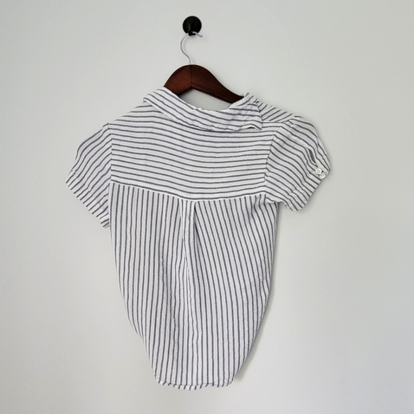Japna Rayon Front Knot T-Shirt - Size US XS - Picture 3 of 5